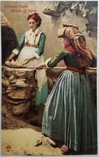 CARTOLINA DONNE AL FORNO