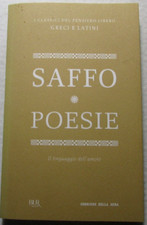 Libro Saffo Poesie Classici