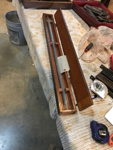Antico tubo vetro burrette - tubo,