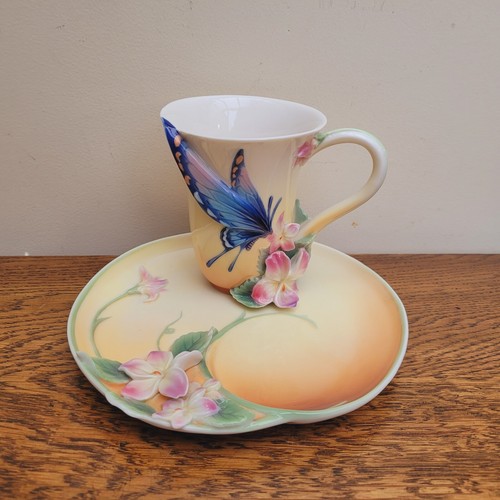 Tazza alta piattino - alta, e