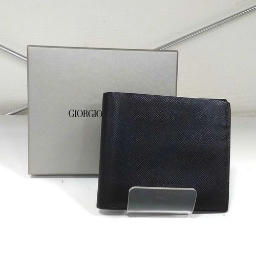 Giorgio armani black bifold - giorgio,