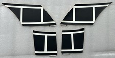 Adesivi emblemi serbatoio nero