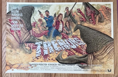 Poster serigrafato tremors - serigrafato,