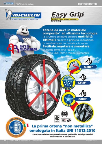 Michelin easy grip catene - catene, da