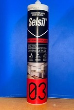 SELSIL CARTUCCIA TRASPARENTE  SILICONE ACETICO UNIVERSALE ANTIMUFFA 280ML