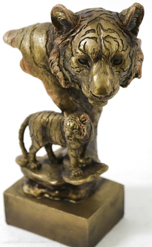Statua testa leone - statua, di