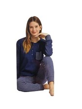 Pigiama punto milano da donna