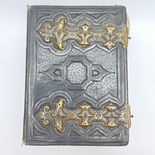 Victorian photo album embossed - album,