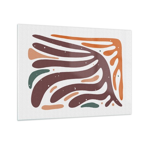 Quadro vetro 70x50cm boho - quadro, su