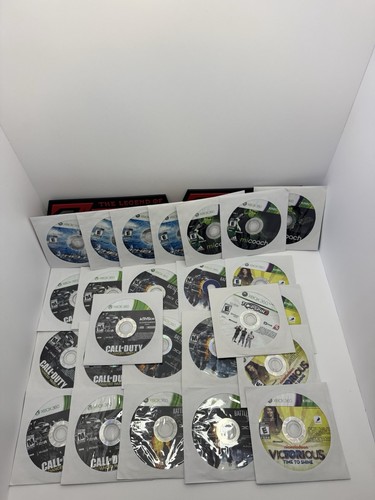 Loose xbox 360 - 25, games