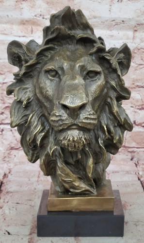 Vintage ottone bronzo leone - ottone, o