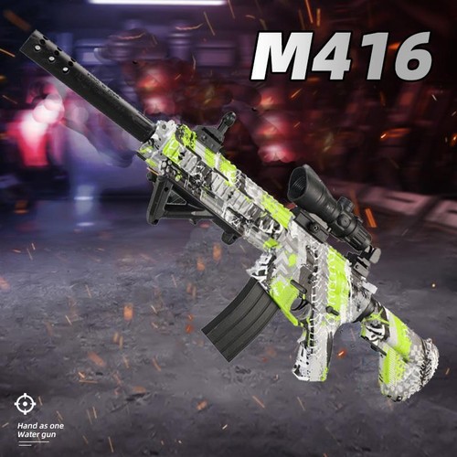 Pistola giocattolo m416 gel - pistola,