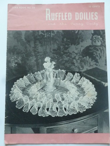 Ruffled doilies and the pansy - ruffled,