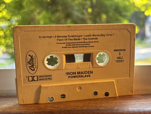 Vtg 1984 iron maiden - iron,