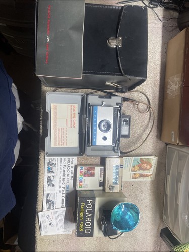 Polaroid land camera - land,