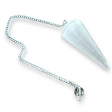 TENET - Pendolo pendolino  in pietra dura radiestesia rabdomanzia SELENITE