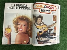 Giornale Rivista GIALLOROSSI 84/85 Rilegato Match Worn Indossata Maglia Shirt
