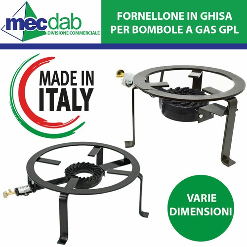 Fornellone gas ghisa - fornellone,