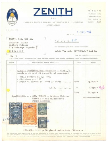 1956 milano viale umbria - umbria,