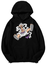 Felpa con cappuccio grafica