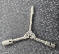 Chiave tripla ferroviere fs ferrovie dello stato tecnologie meccaniche