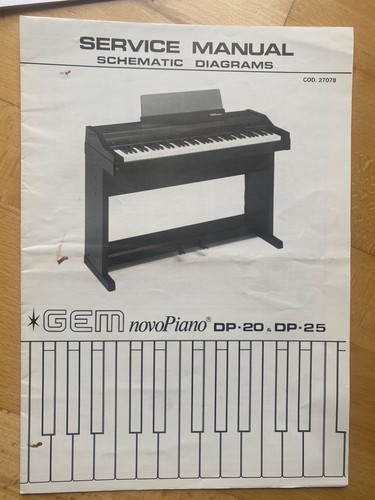 Gem generalmusic dp20 dp25 - generalmusic, /