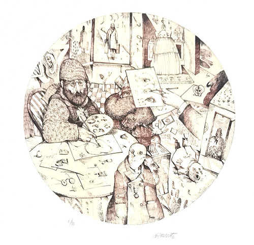 Antonio possenti litografia - antonio,