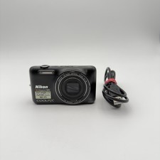 Nikon Coolpix S6600 Nera - Fotocamera Digitale Compatta - Testata