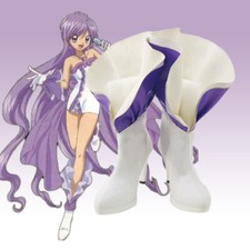 Stivali con tacchi alti Melody sirena Karen scarpe cosplay costume stivali Halloween Prop