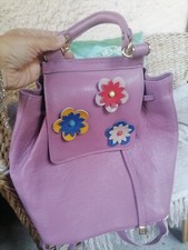 Zainetto Donna vera Pelle Nuovo Senza Etichetta