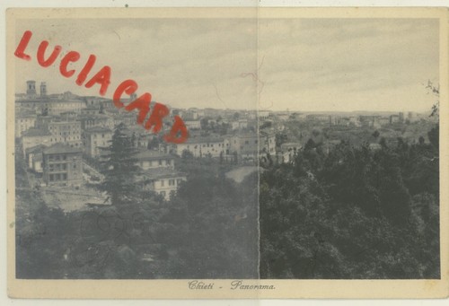 Chieti panorama 1935 - chieti, -panorama