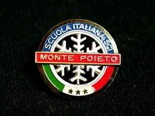 G272_Distintivo MONTE POIETO Scuola italiana sci Spilla