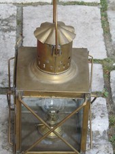 Lampada a sospensione in rame