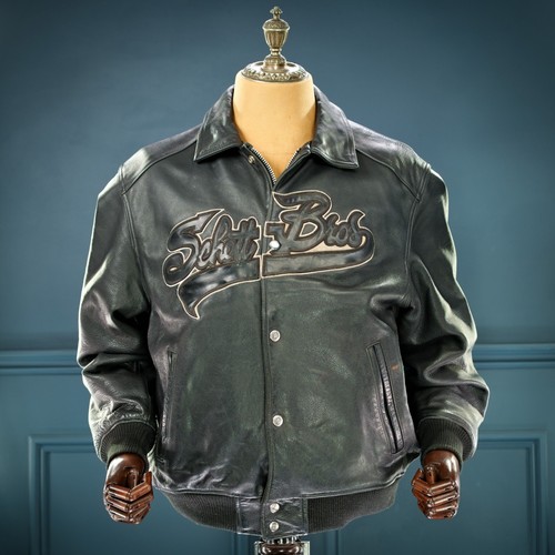 Giacca pelle vintage schott - giacca,