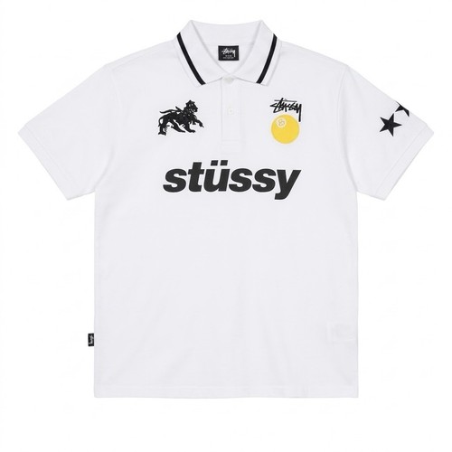 Polo calcio stüssy - polo,