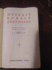 Libro Messale Romano Quotidiano A Cura Di P.A. Ferrua O.P.
