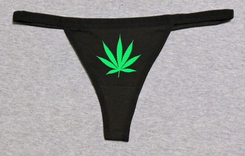 Perizoma sexy erba foglia - , di