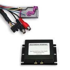 Per Audi RNS-E interfaccia multimediale 1x AV IN + telecamera posteriore IN incl. controllo