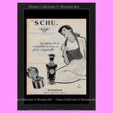 Anni '30  * Pubblicità Originale "Schuberth, il Profumo Che Sa di Merletti" Corn