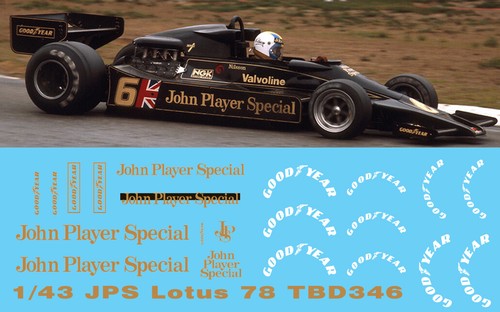 Decals per lotus - 1/43,