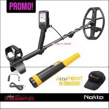 METAL DETECTOR LEGEND BASIC LG30 NOKTA MULTIFREQUENZA + PINPOINTER ACCUPOINT
