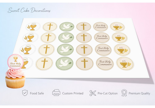 Topper per cupcake - 24,