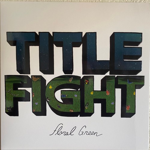 Title fight floral green - fight,