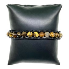 Bracciale macramè perline