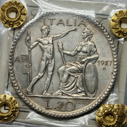 Lire littore 1927 spl fdc - 20,