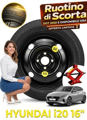 Ruotino scorta hyundai - 16",