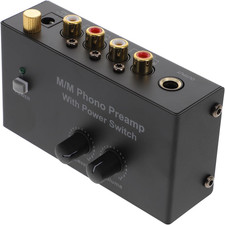 Preamplificatore Phono per Giradischi Amplificatore Desktop Compatto Con Control