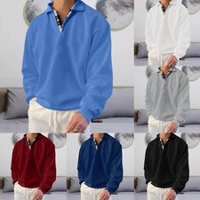Polo uomo manica lunga casual