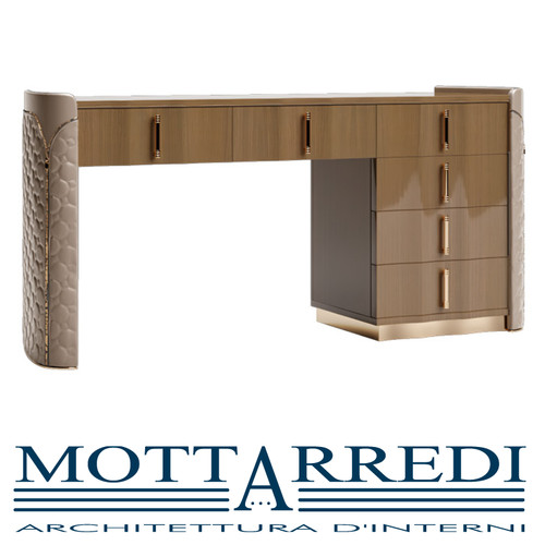 Scrivania legno con fianchi - in,