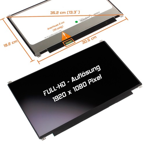 Display led opaco adatto - led, 13,3"